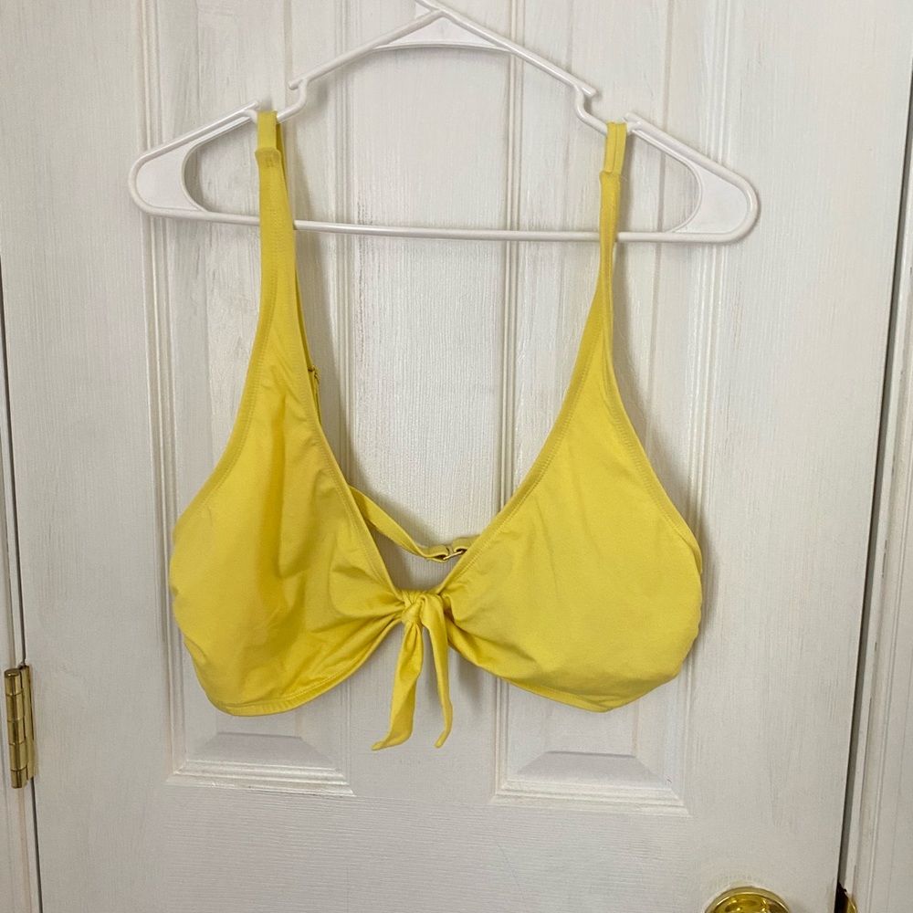 Yellow Bikini Top